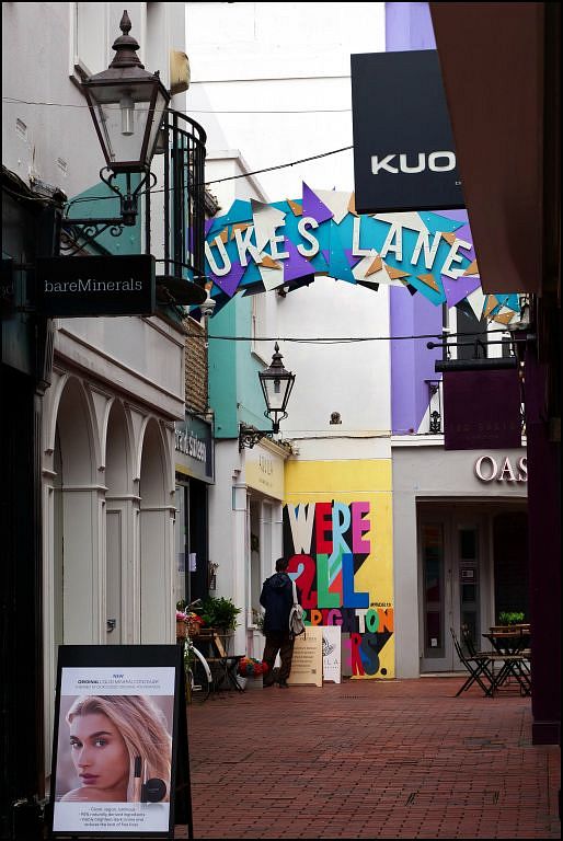 Brighton The Lanes Area